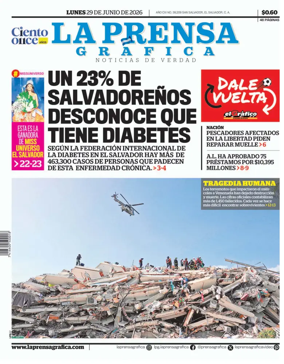 Cover of La Prensa Grafica