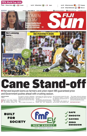 Cover of Fiji Sun