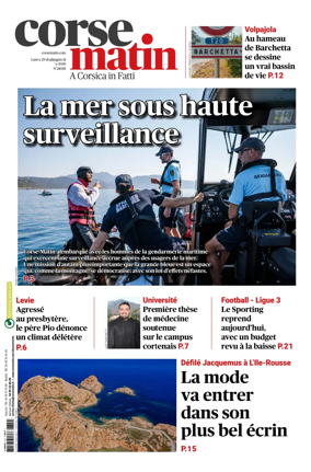 Cover of Corse Matin