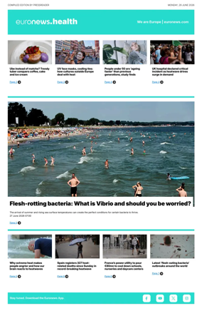 Cover of Euronews Health (English) Compiled Edition