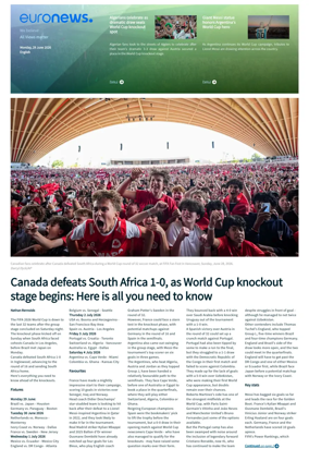 Cover of Euronews World Cup