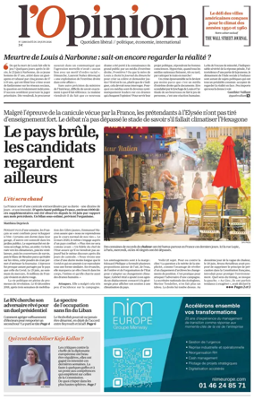 Cover of L'Opinion