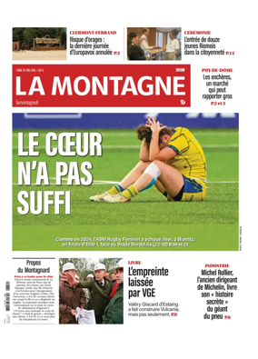 Cover of La Montagne (Riom)