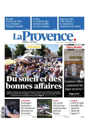 Cover of La Provence Aubagne-La Ciotat