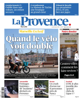 Cover of La Provence Marseille