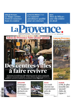 Cover of La Provence Salon-de-Provence / Pays salonais