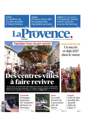 Cover of La Provences Vaucluse