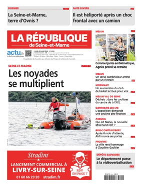 Cover of La Republique de Seine-et-Marne (Edition A-B)