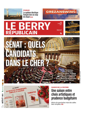 Cover of Le Berry Republicain