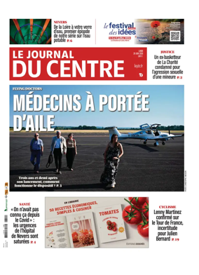 Cover of Le Journal du Centre