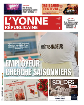 Cover of L'Yonne Republicaine