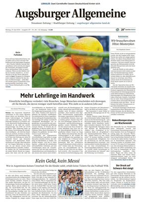 Cover of Augsburger Allgemeine (Land West)