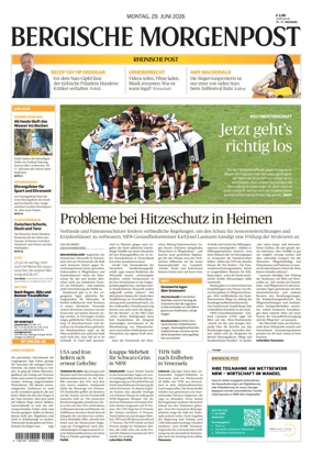 Cover of Bergische Morgenpost Wermelskirchen/Huckeswagen/Radevormwald