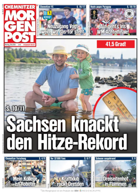Cover of Chemnitzer Morgenpost