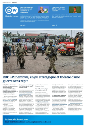 Cover of Deutsche Welle (French Edition)