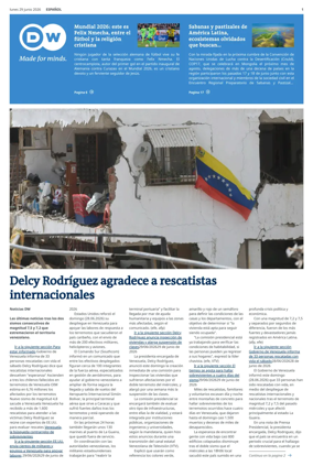 Cover of Deutsche Welle (Spanish edition)