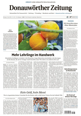 Cover of Donauwoerther Zeitung