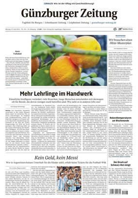Cover of Guenzburger Zeitung
