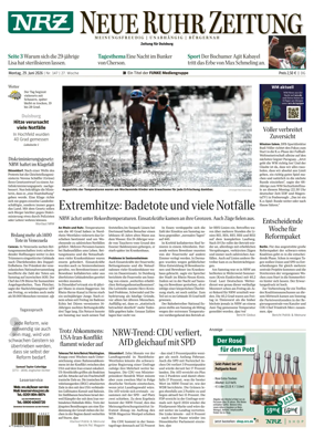 Cover of Neue Rhein Zeitung (Duisburg)