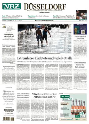 Cover of Neue Rhein Zeitung (Dusseldorf)