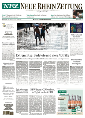 Cover of Neue Rhein Zeitung (Emmerich and Kleve)