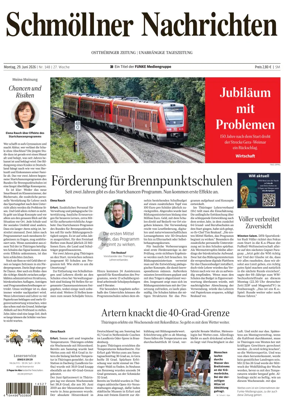 Cover of Ostthuringer Zeitung (Schmolln)