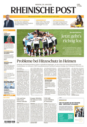 Cover of Rheinische Post - Xanten and Moers