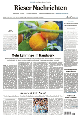 Cover of Rieser Nachrichten