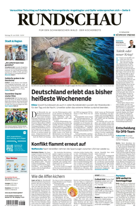Cover of Rundschau fur den Schwabischen Wald – Der Kocherbote