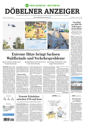 Cover of Sachsische Zeitung (Dobeln)