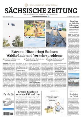 Cover of Sachsische Zeitung (Rodertal)