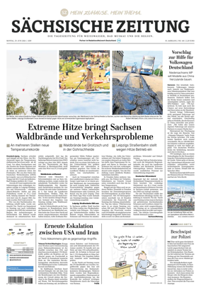 Cover of Sachsische Zeitung (Weiswasser)