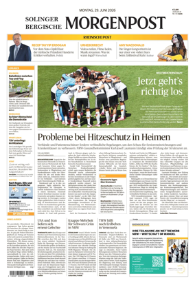 Cover of Solinger Bergische Morgenpost/Remscheid
