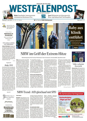 Cover of Westfalenpost (Olpe)