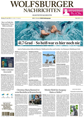 Cover of Wolfsburger Nachrichten (Helmstedt)