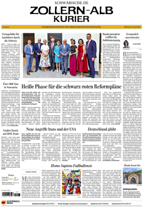 Cover of Zollern-Alb-Kurier (Balingen)