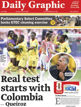 Cover of Daily Graphic