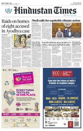 Cover of Hindustan Times Haryana