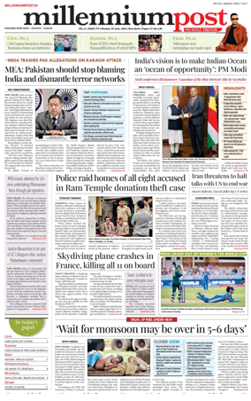 Cover of Millennium Post