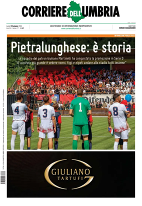Cover of Corriere dell Umbria