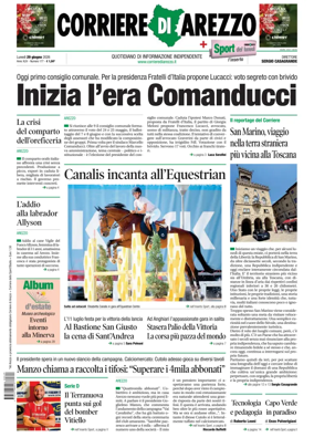 Cover of Corriere di Arezzo