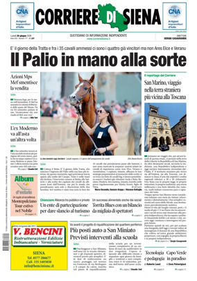 Cover of Corriere di Siena