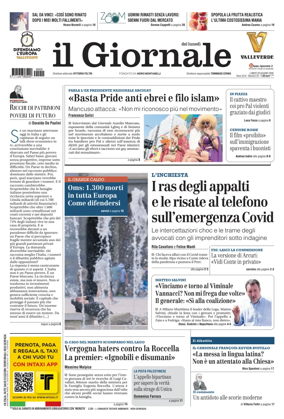 Cover of Il Giornale (Italy)