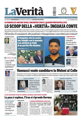 Cover of La Verita (Italia)