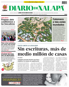Cover of Diario de Xalapa