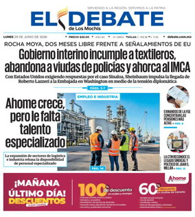 Cover of El Debate de Los Mochis