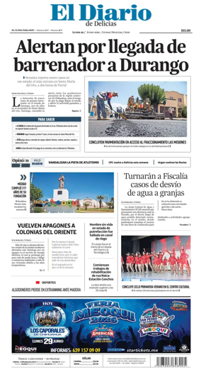 Cover of El Diario de Delicias