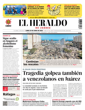 Cover of El Heraldo de Juarez