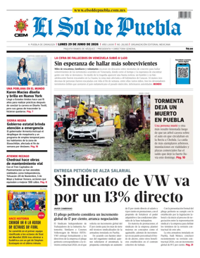 Cover of El Sol de Puebla