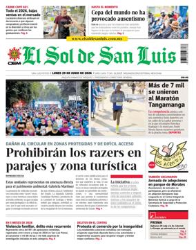 Cover of El Sol de San Luis Potosi